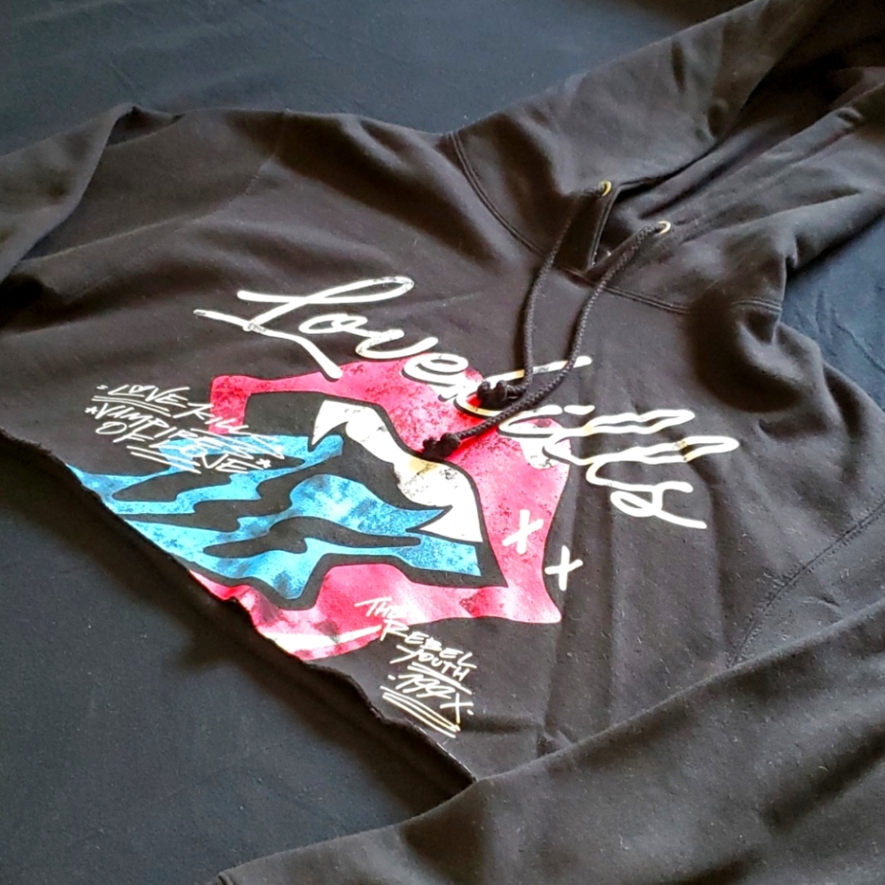 Civil Regime Cropped Hoodie